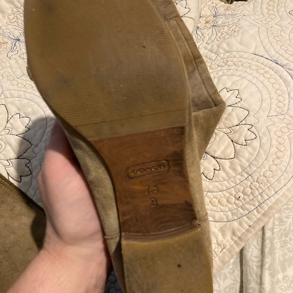 Over the knee Coach boots - Picture 4 of 5